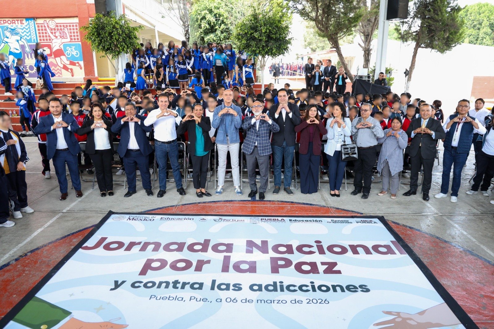 Arranca en Puebla la Jornada Nacional por la Paz y contra las Adicciones