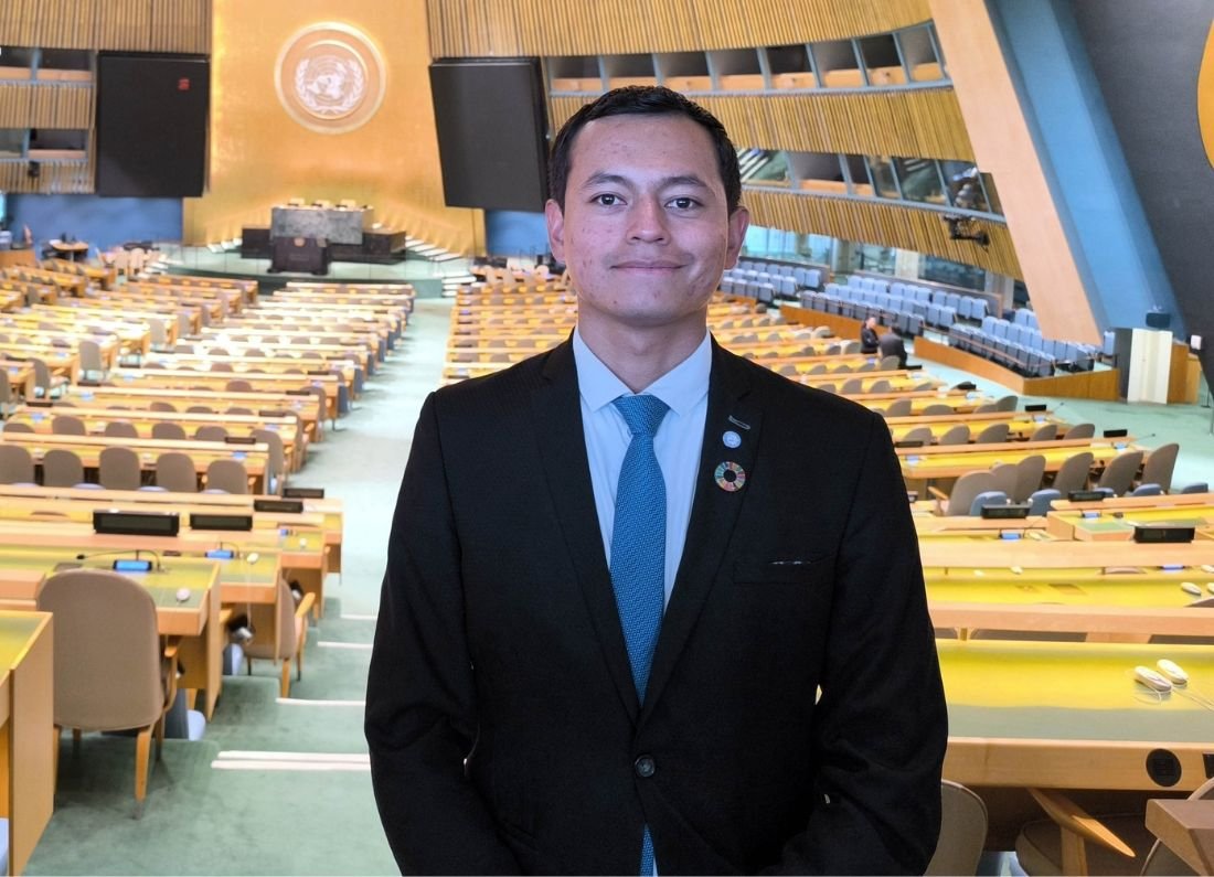 Alumno BUAP representa a Puebla en foro juvenil de la ONU en Nueva York