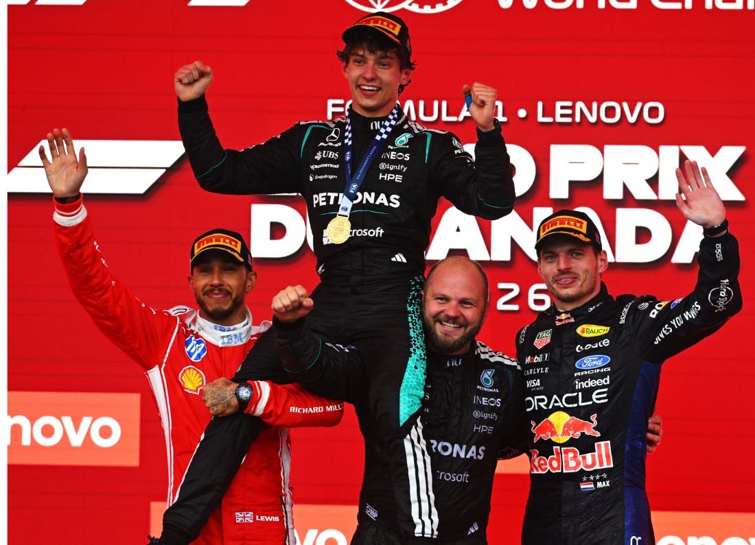 Antonelli conquista el GP de Canadá y domina la Fórmula 1