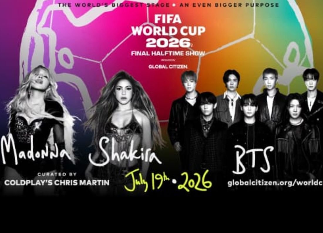Final del Mundial 2026 tendrá show con Shakira, Madonna y BTS