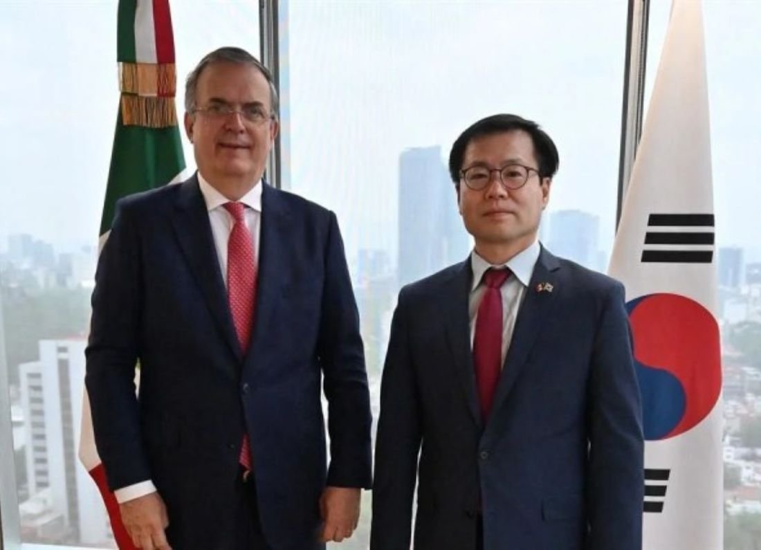 Sin TLC, México y Corea del Sur acuerdan impulsar comercio e inversión