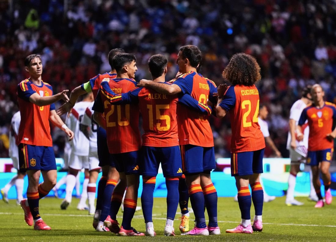 España se luce en Puebla y derrota a Perú antes del Mundial 2026