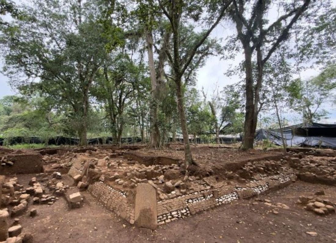 En Veracruz, el INAH descubre estructura y escultura prehispánicas con características únicas