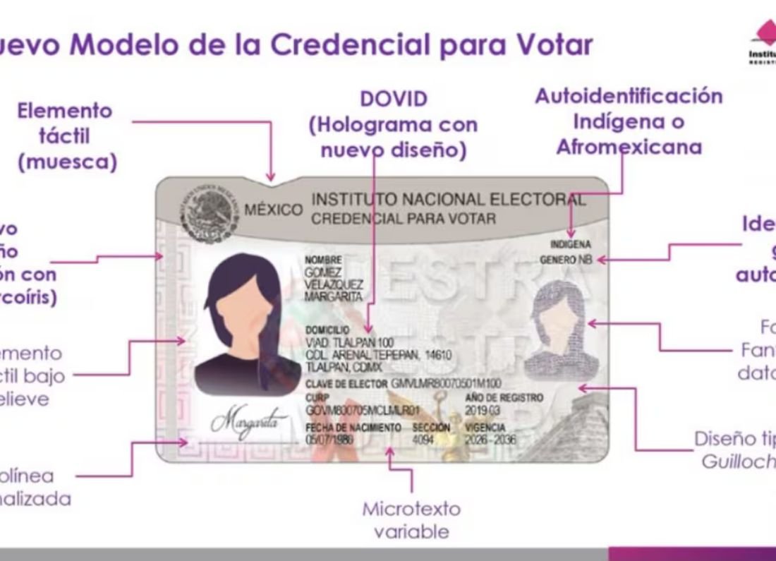 INE estrena credencial con más seguridad e inclusión