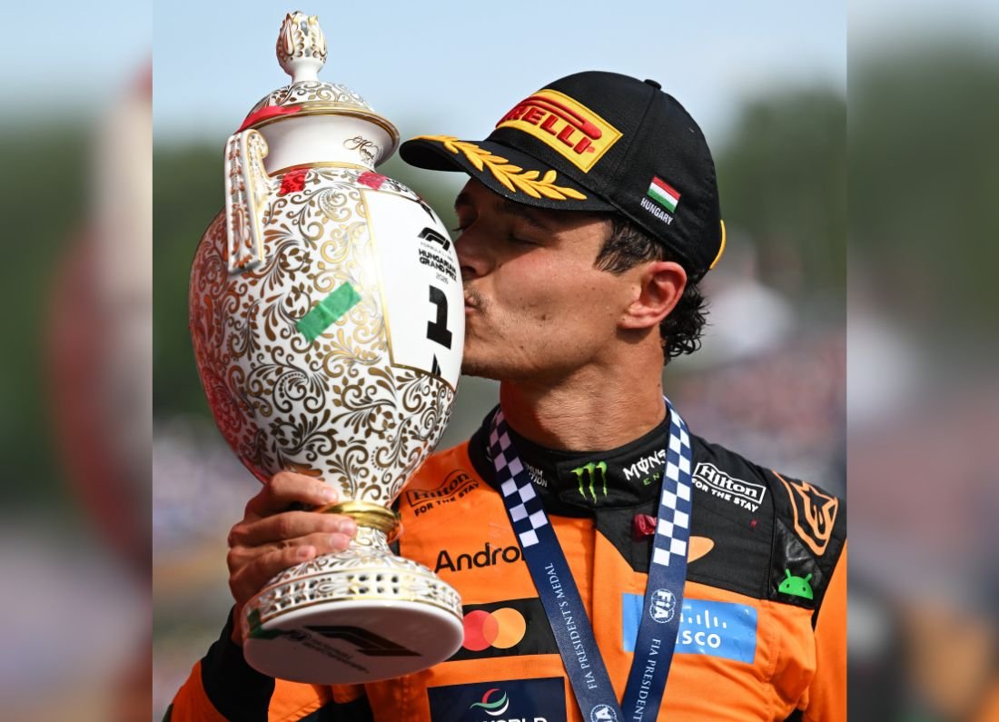 F1: Lando Norris gana el GP de Hungría