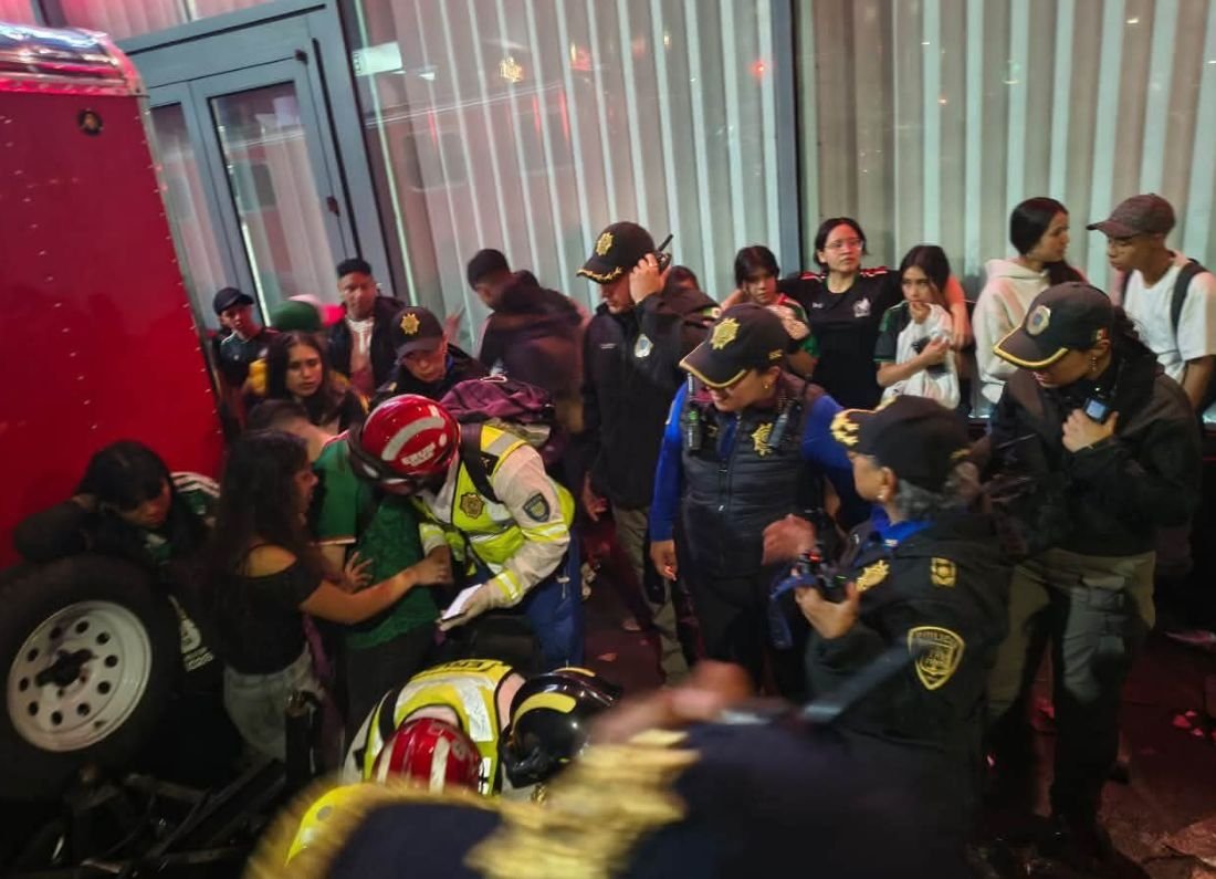 Mueren tres personas en la CDMX tras festejos por el Mundial