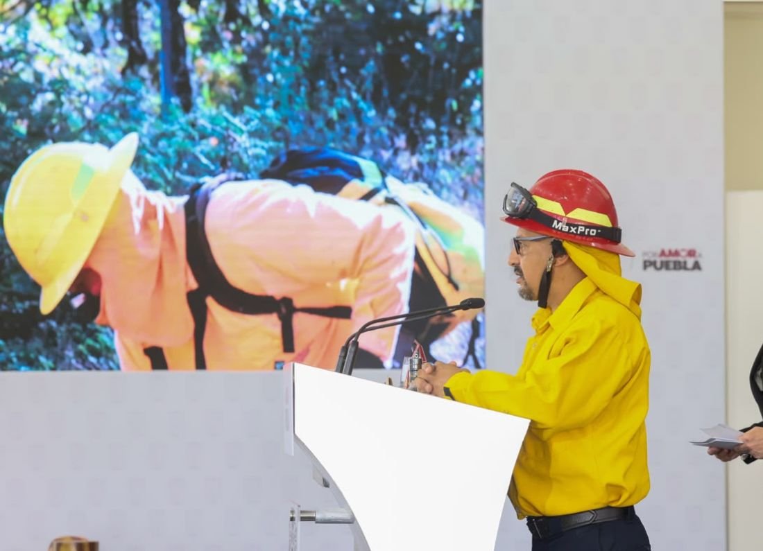 Puebla reduce un 55 por ciento los incendios forestales