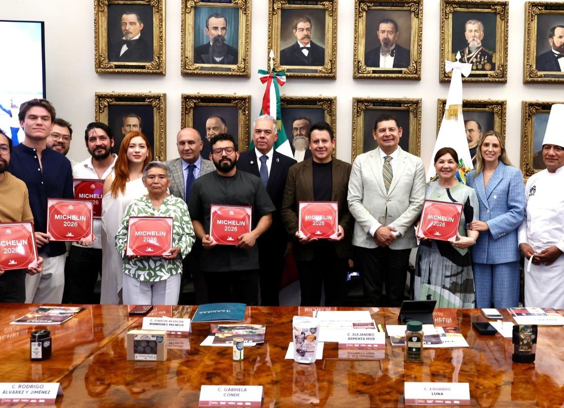 Reconoce Puebla a restaurantes distinguidos por la guía Michelin