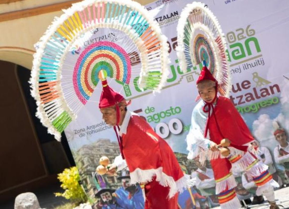 Alista Cuetzalan Kampa Yohualichan con la participación de 500 danzantes