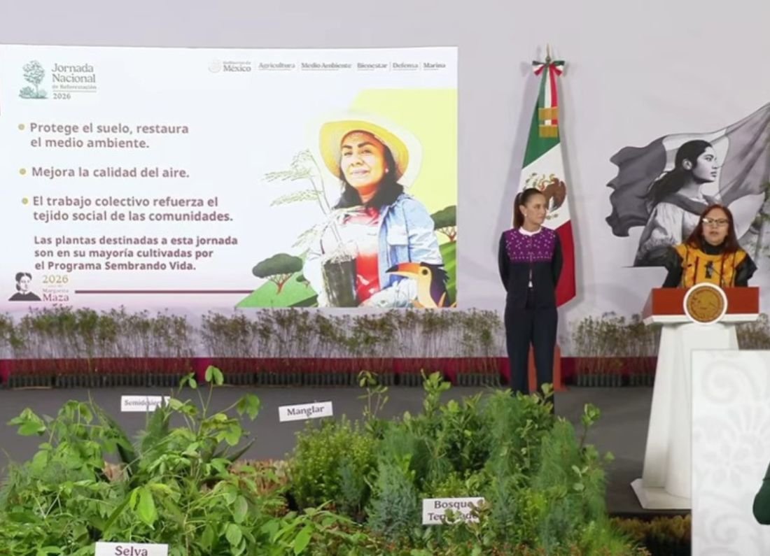 Desde Puebla, Claudia Sheinbaum arrancará la Jornada Nacional de Reforestación