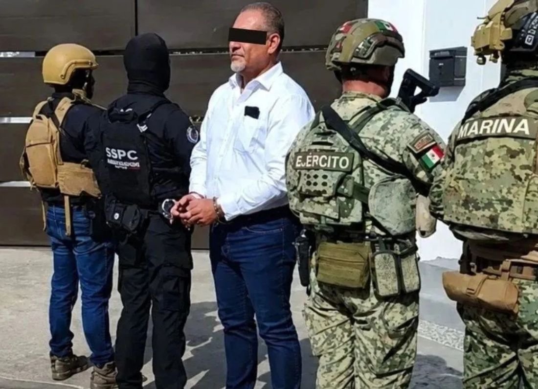 Detienen a exjefe policial de Mexicali por desaparición y crimen organizado