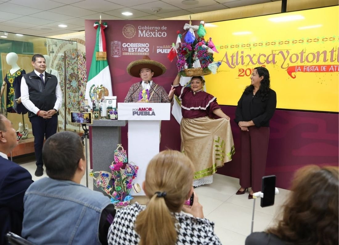 Festival Atlixcayotontli preserva identidad cultural de Puebla