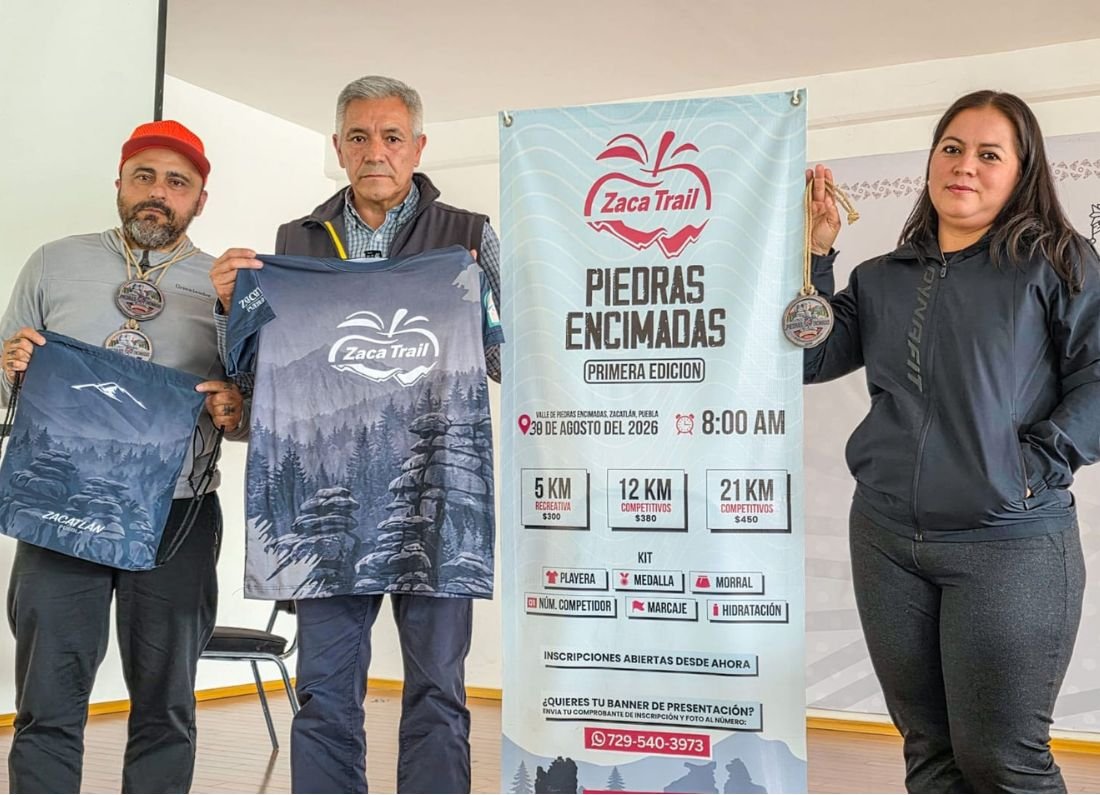 Zacatlán recibe la primera edición de la carrera Piedras Encimadas