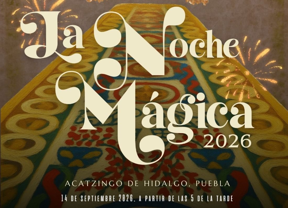 La Noche Mágica de Acatzingo mostrará más de 9 kilómetros de alfombras