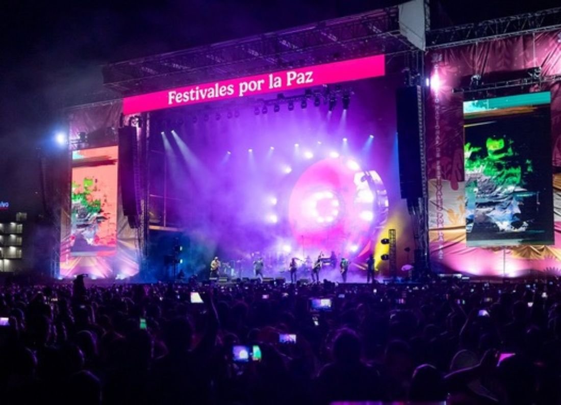 Más de 4.5 millones de personas han sido parte de los Festivales por la Paz