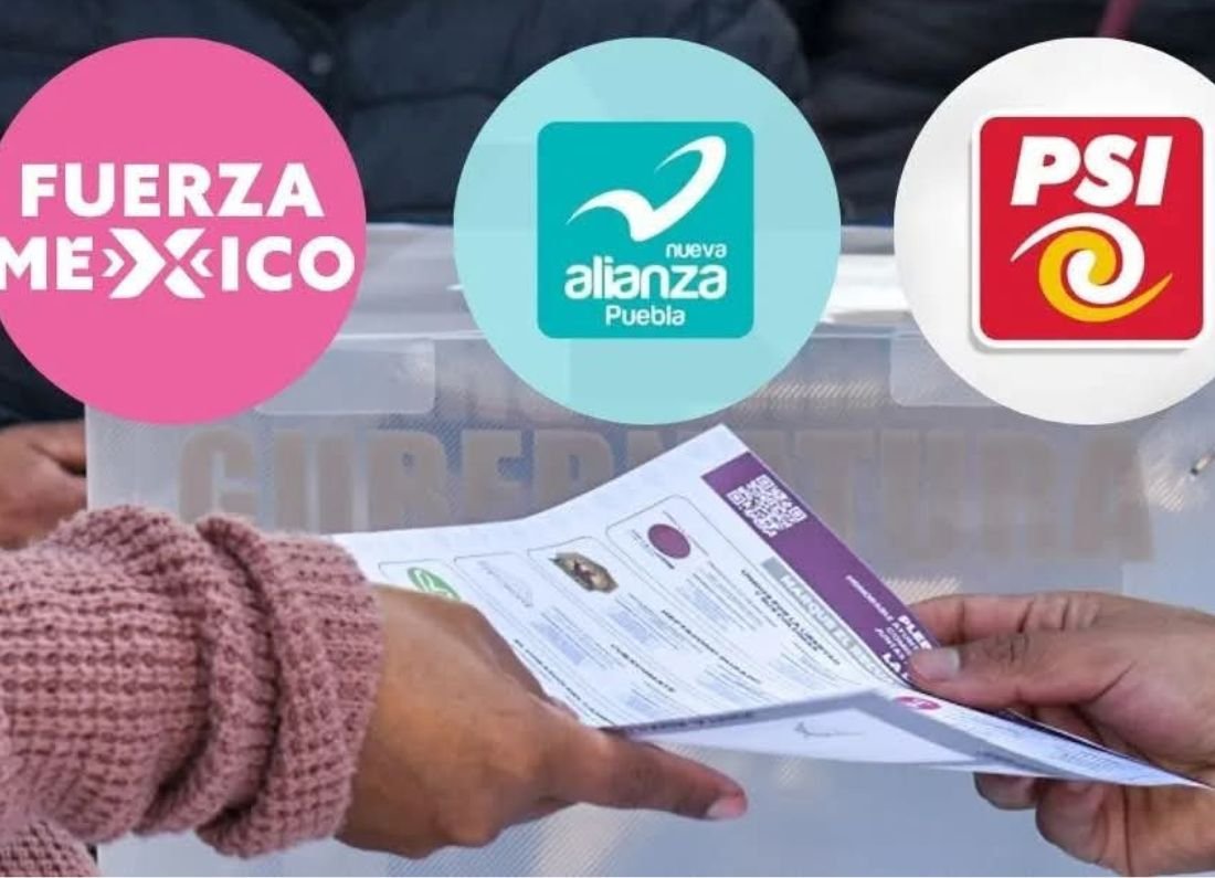 Fuerza por México, PSI y Nueva Alianza garantizan su boleta para las elecciones de Puebla 2027