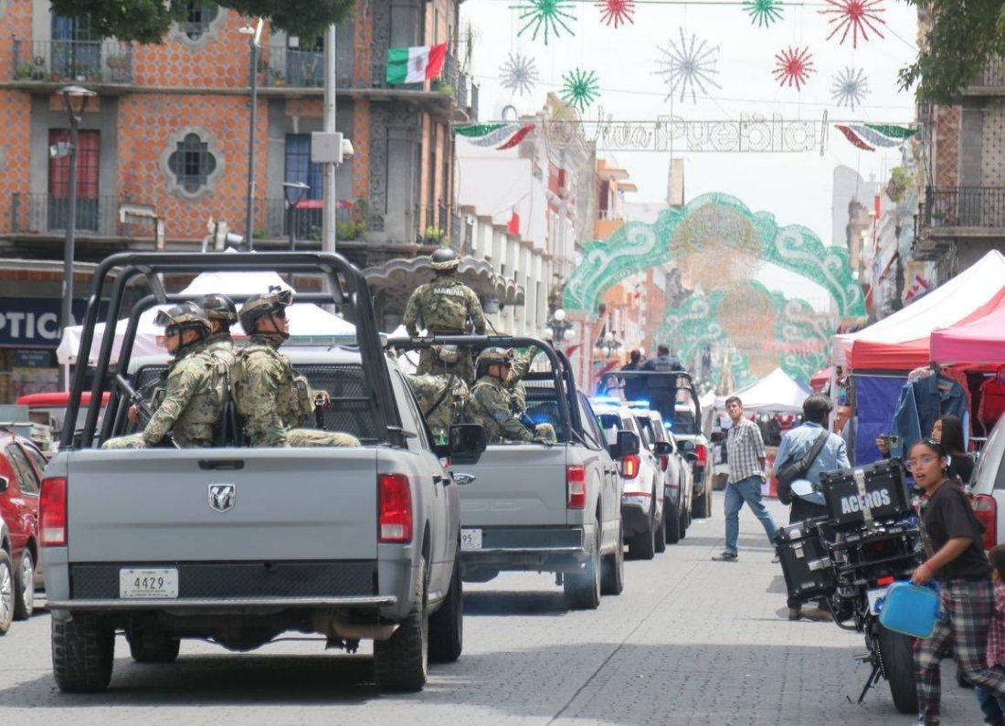 Arranca operativo de seguridad en Puebla para Fiestas Patrias
